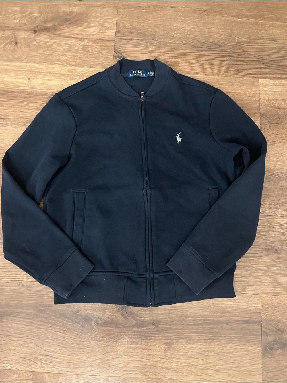 Polo by Ralph Lauren Navy Full-Zip Sweatshirt Jacket